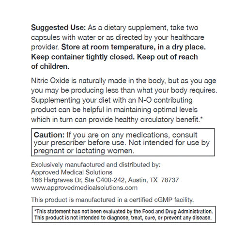 Nitric Oxide (N-O) Approved Medical Solutions - GrassRoots Store