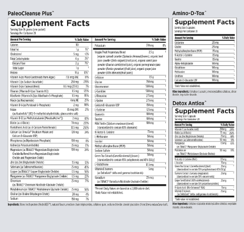 (Paleo Detox) PaleoCleanse Plus Detox Chocolate Flavor - GrassRoots Store