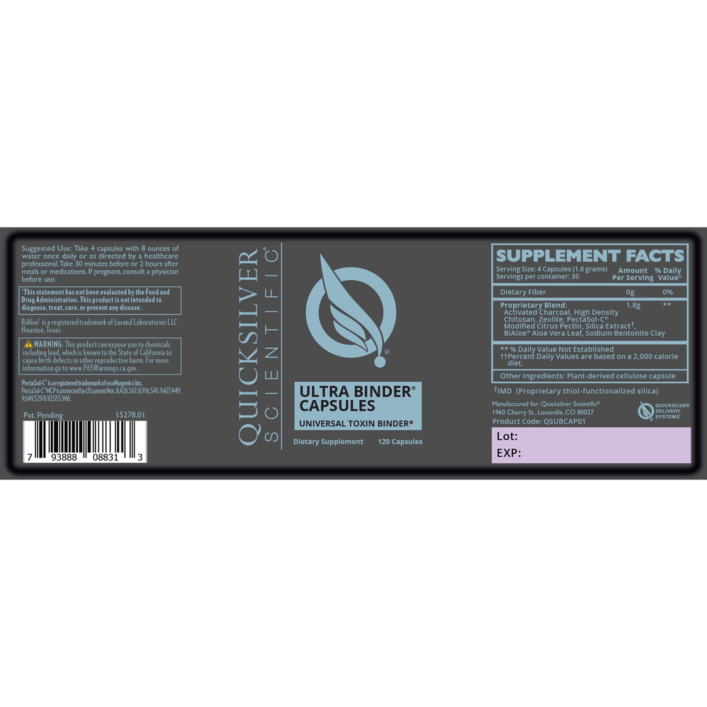 Ultra Binder® Universal Toxin Binder Capsules