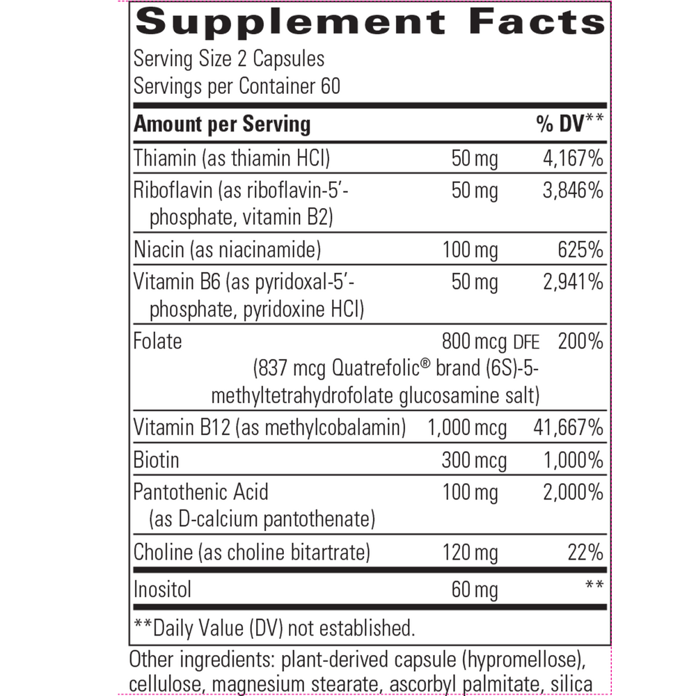 Integrative Therapeutics Active B-Complex 120