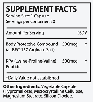 Nu BioAGE Guttides BPC-157 + KPV