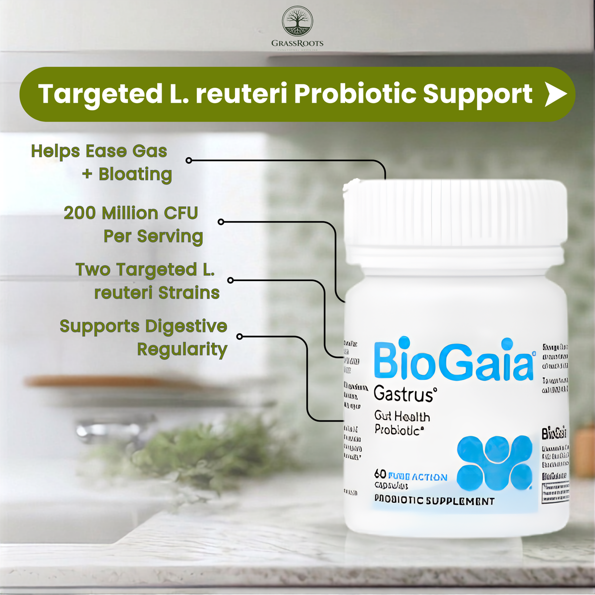 BioGaia Gastrus Probiotic (L.Ruteri)