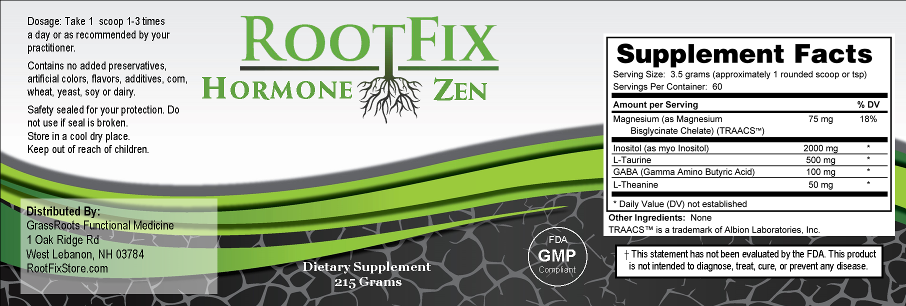 RootFix Hormone Zen - GrassRoots Store