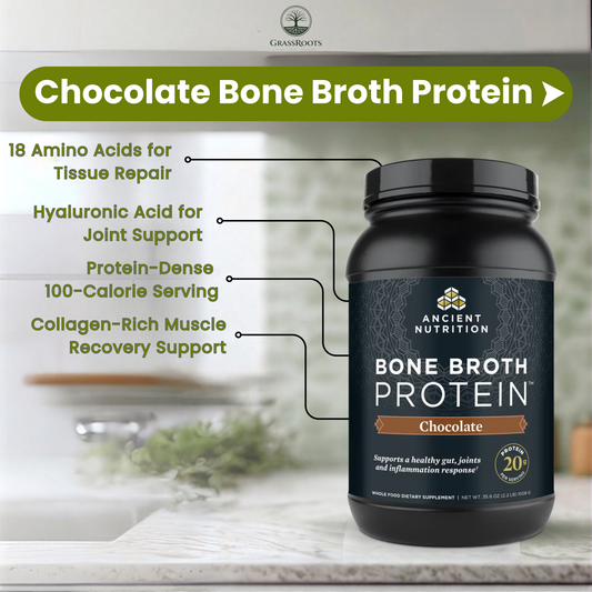 Bone Broth Protein Chocolate (40 Servings)
