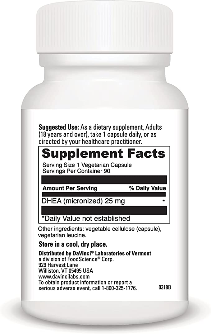 Davinci DHEA 25 - GrassRoots Store