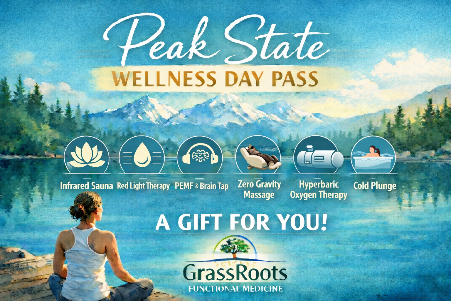 Peak State Wellness Day Pass - GrassRoots Store
