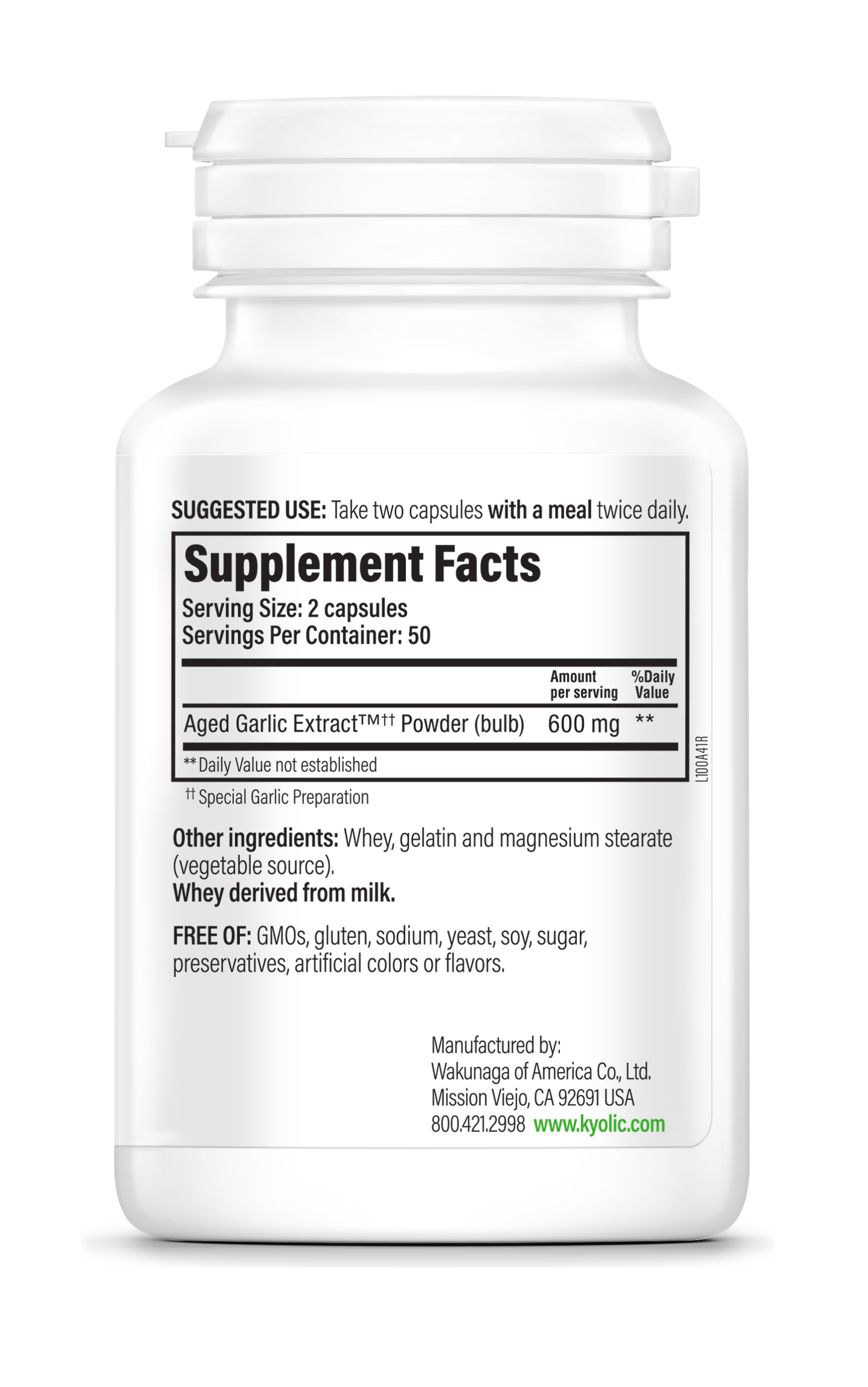 Kyolic Formula Cardiovascular Health - GrassRoots Store