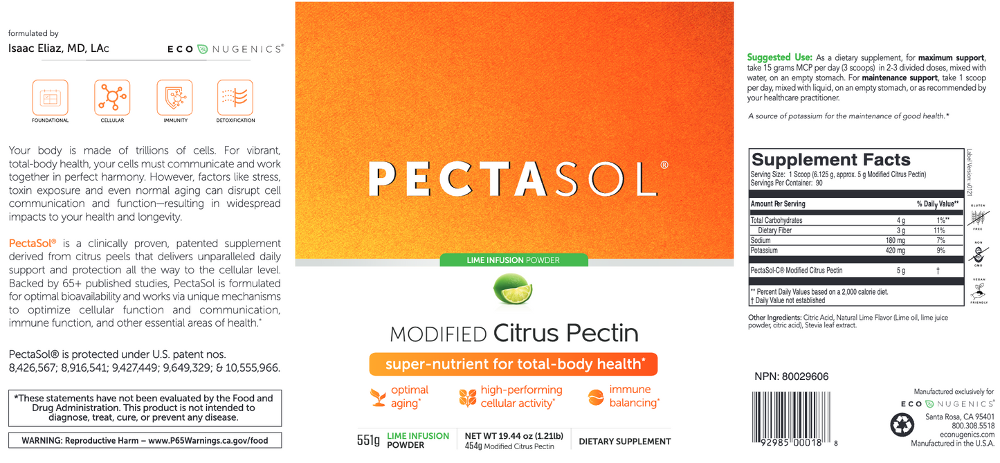 PectaSol-C Powder 454 gms -Lime Infusion - GrassRoots Store
