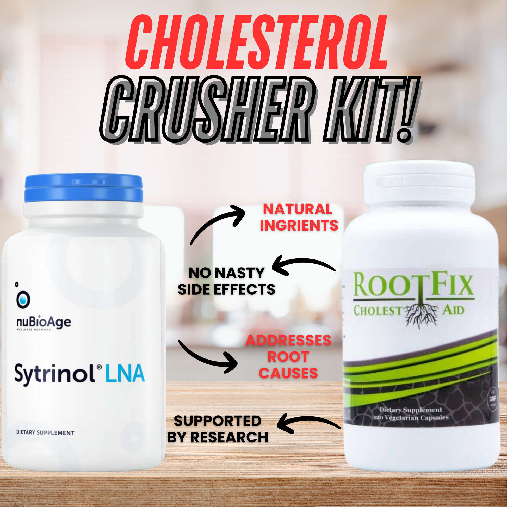 Cholesterol Crusher Kit - GrassRoots Store