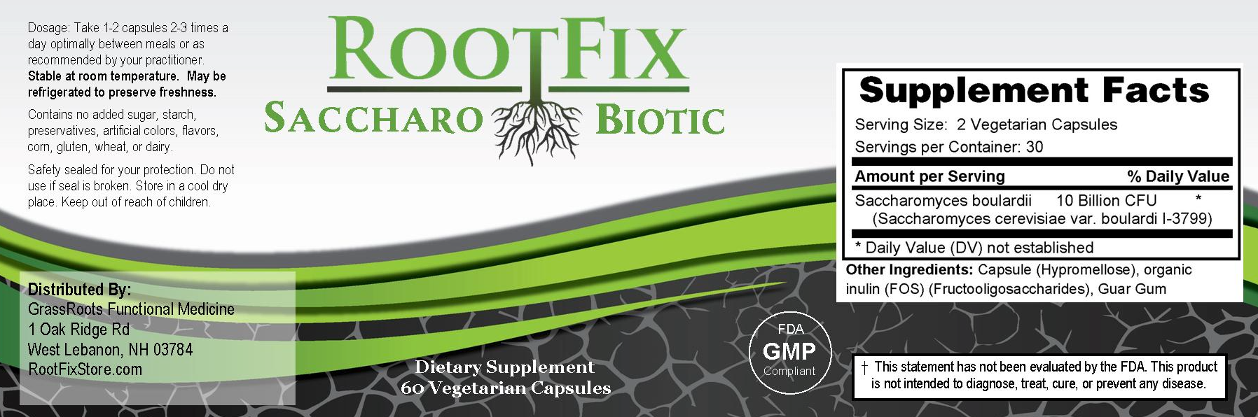 RootFix Saccharo Biotic - GrassRoots Store