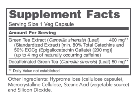 EGCg Green Tea Extract - GrassRoots Store