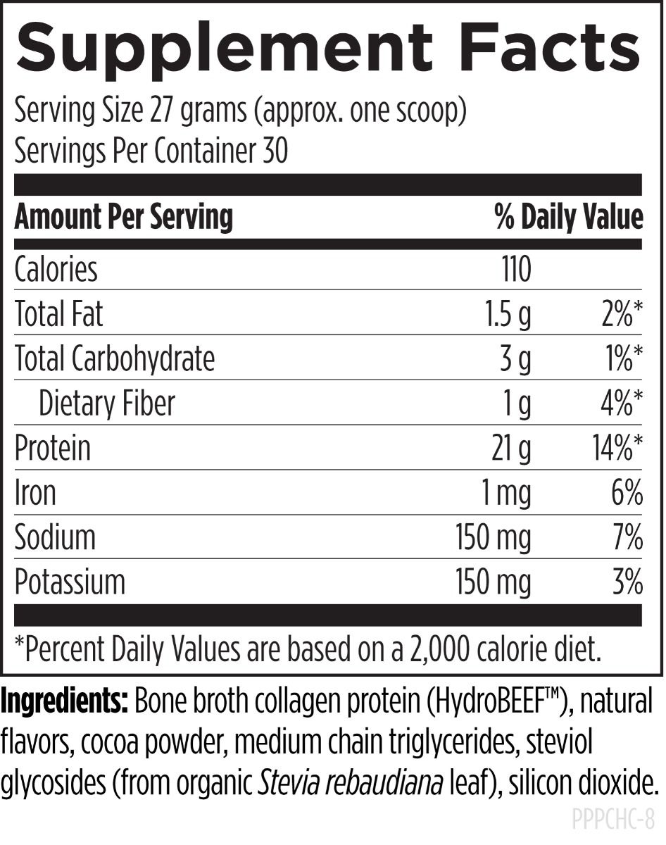 Bone Broth Protein - Chocolate