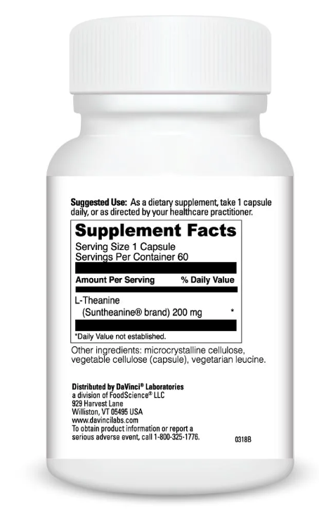 DaVinci L-Theanine - GrassRoots Store